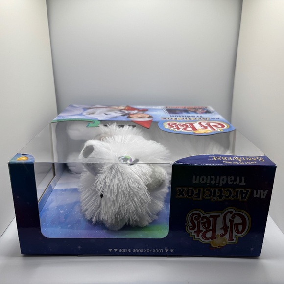 Elf Pets Arctic Fox Christmas Book Storybook & Plush Animal - Box has Minor Dent - Picture 3 of 7